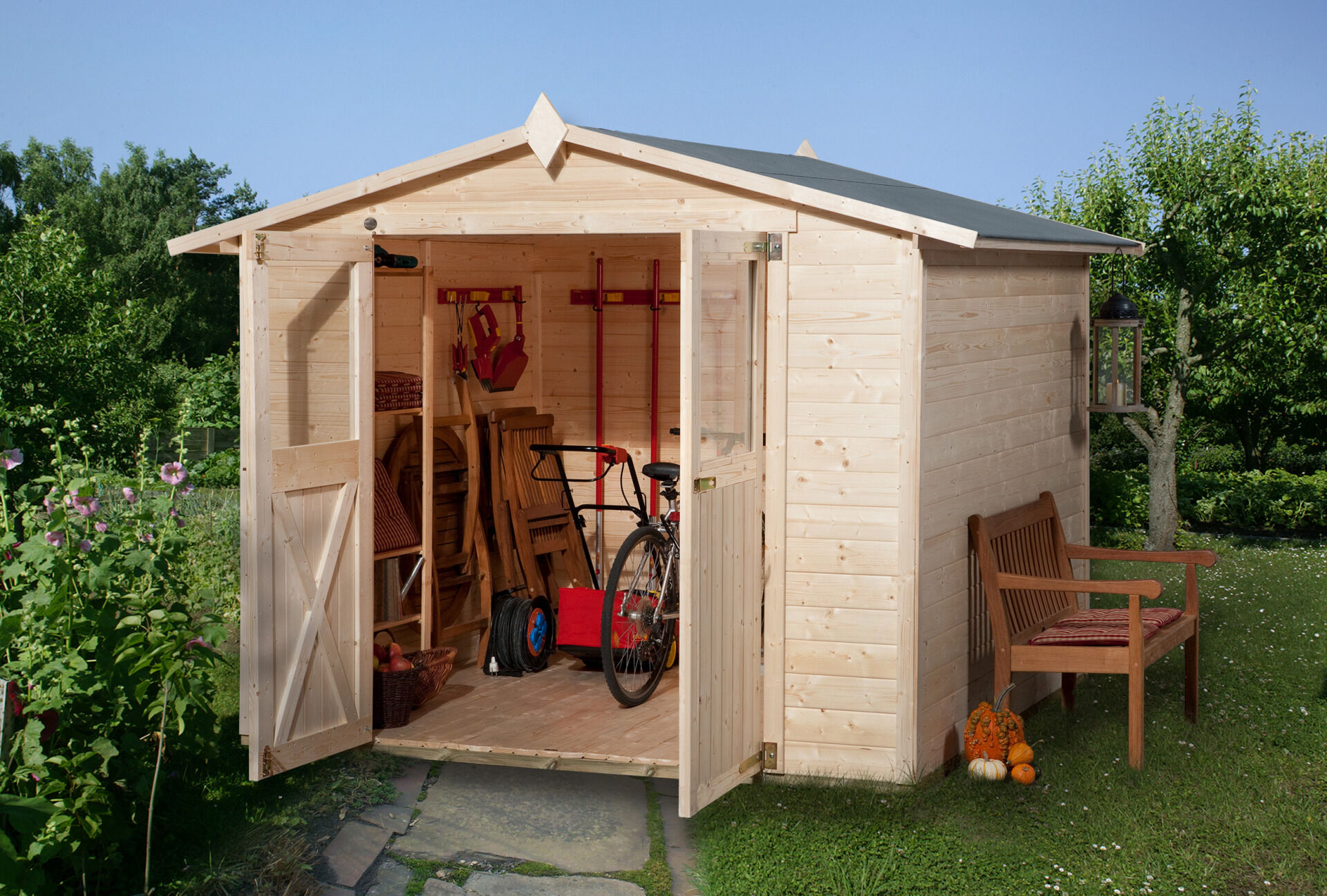 weka Gartenhaus 316 - 2,9x2,7m