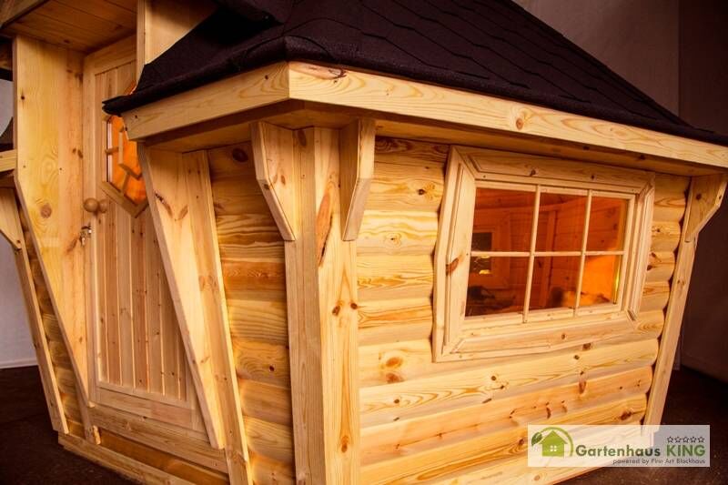 Grillkota Exklusiv 7 m² Seitenansicht