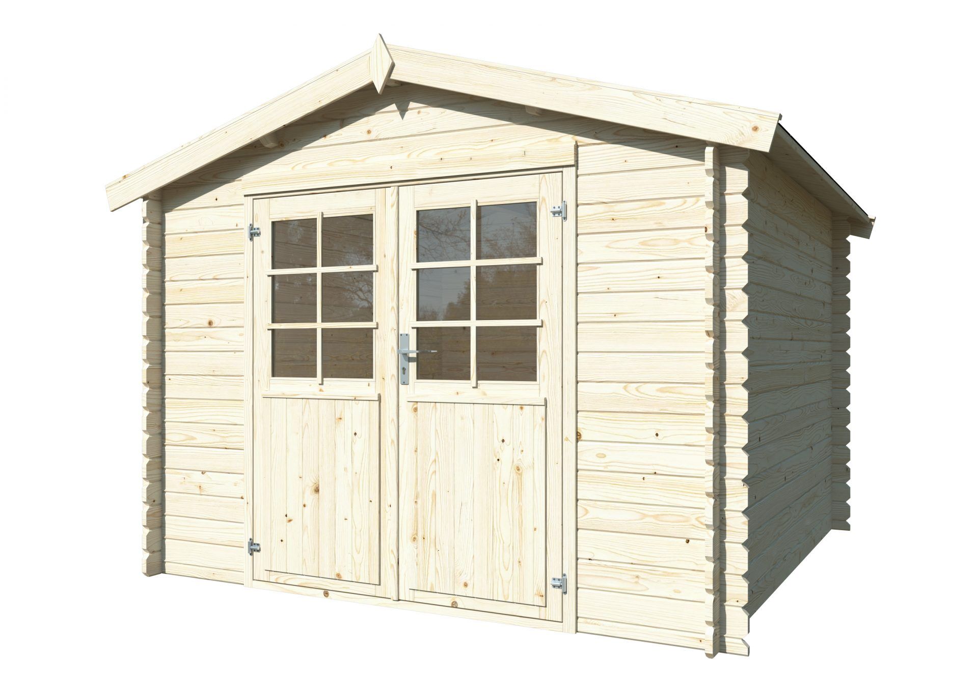 Gartenhaus Holz 2,7x2,7m Aktion 75