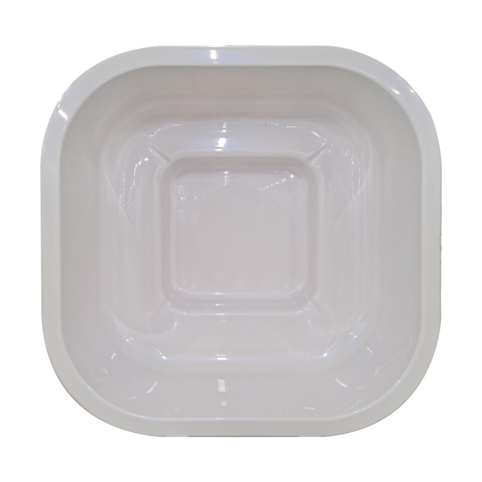 Badefass 200 Prestige Quadratisch Einsatz, weiss