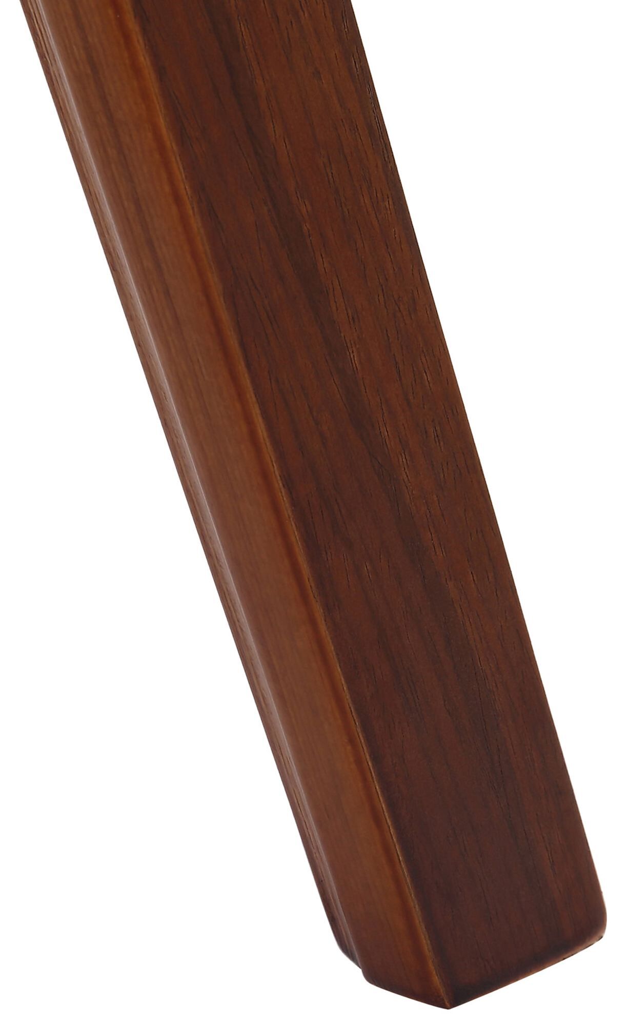 2er Set Stühle Kingston Kunstleder, walnuss/schwarz