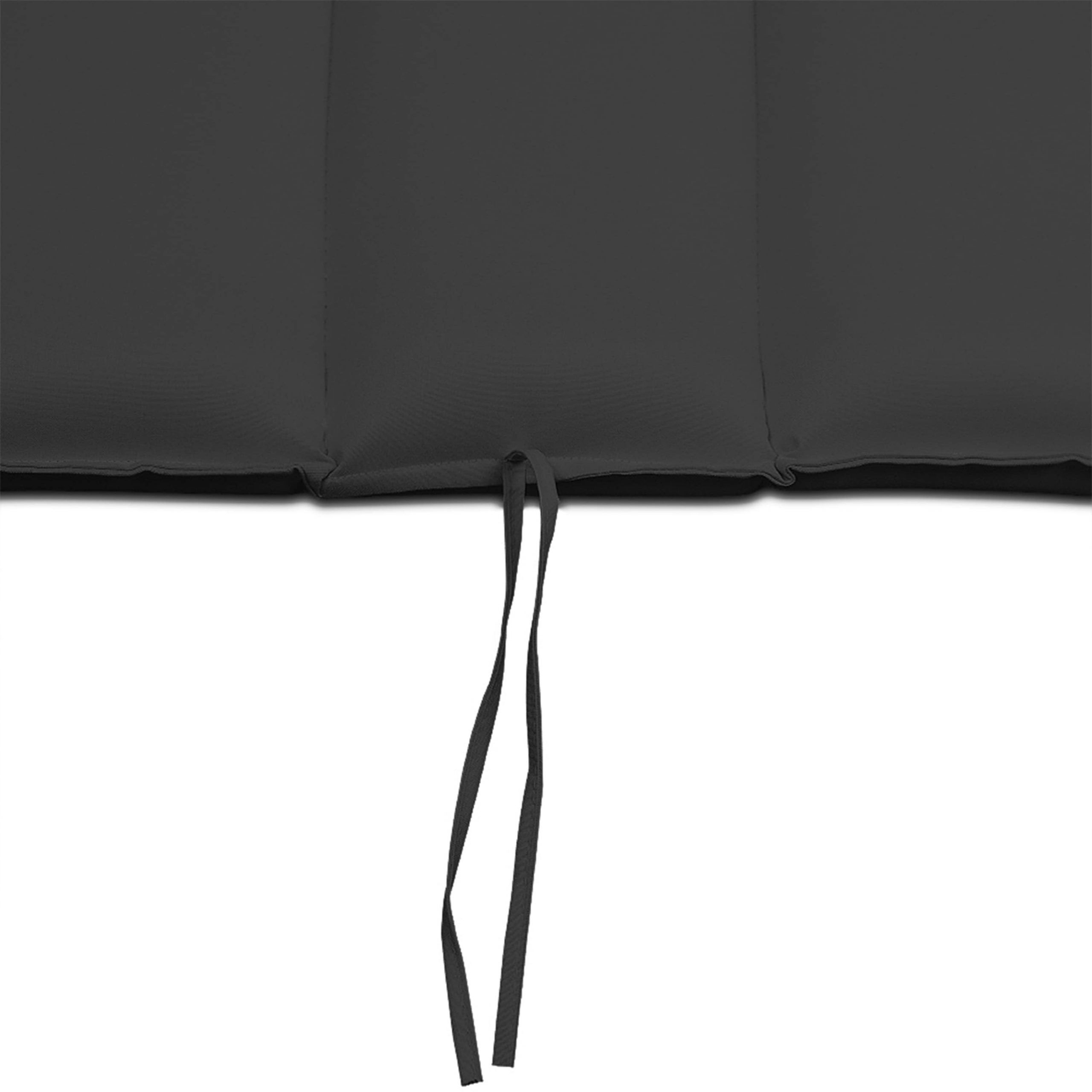 Auflage Saunaliege Anthrazit 177x58x7cm