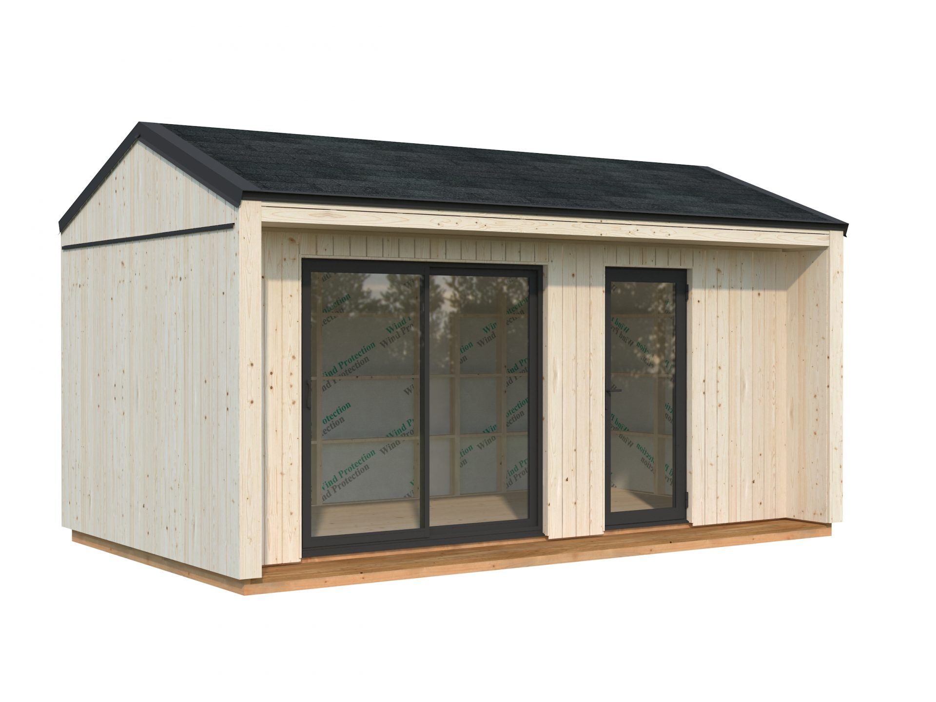 Palmako Tinyhaus Gartenhaus Rebekka 13,6 m²