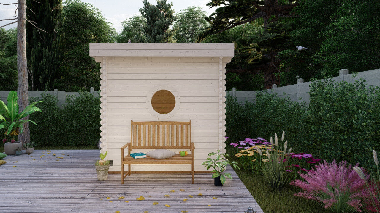 Saunahaus Gartensauna Trontheim 2