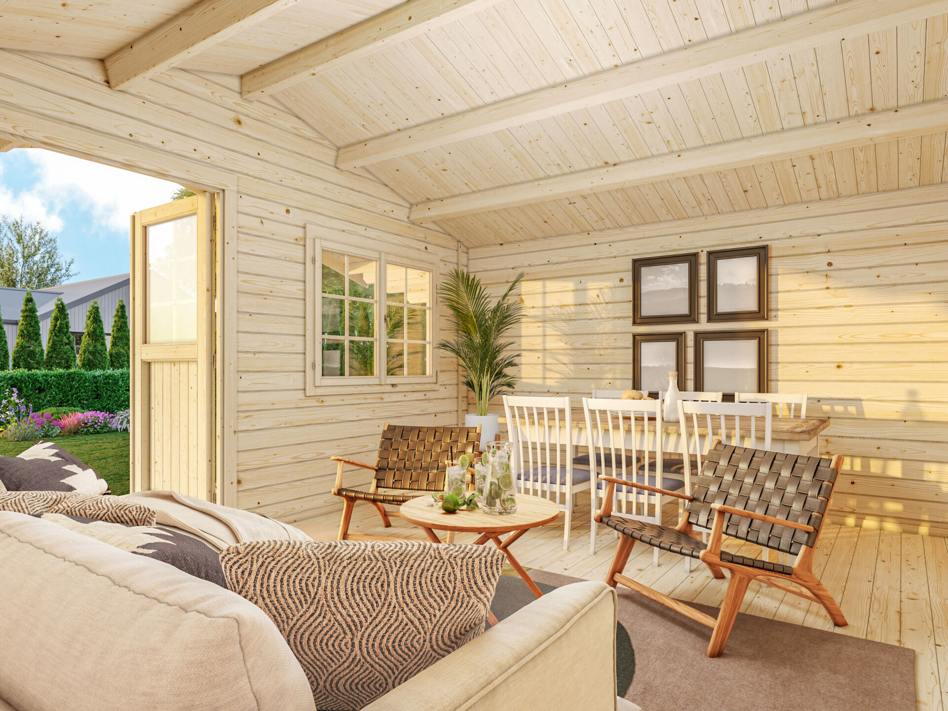 Palmako Gartenhaus Sally 19,1 m²