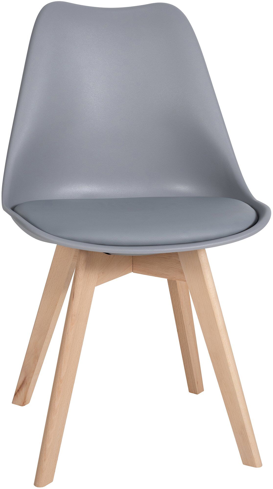 6er Set Esszimmerstuhl Ramsey, grau