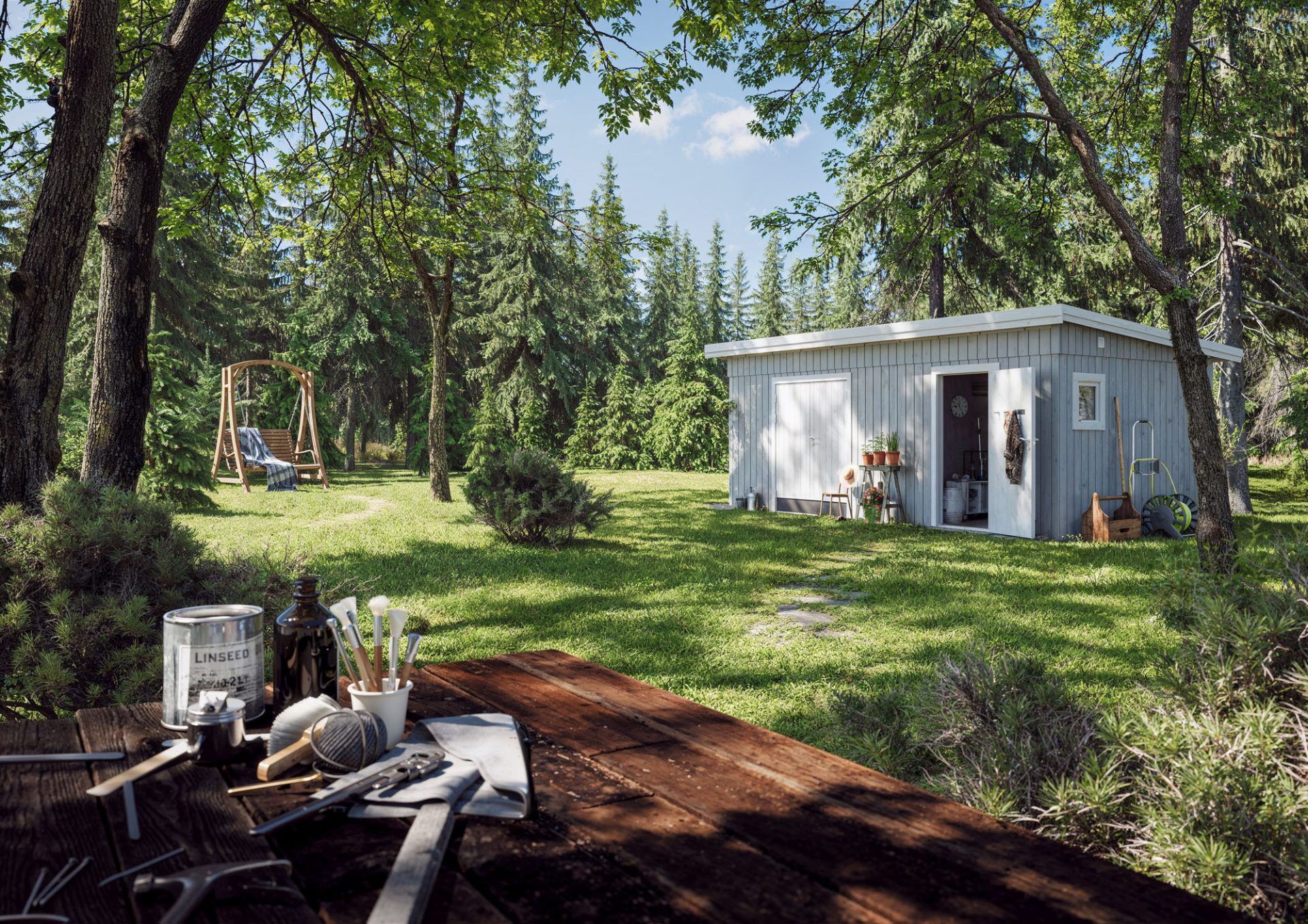 Palmako Gerätehaus Kalle 16,9 m²