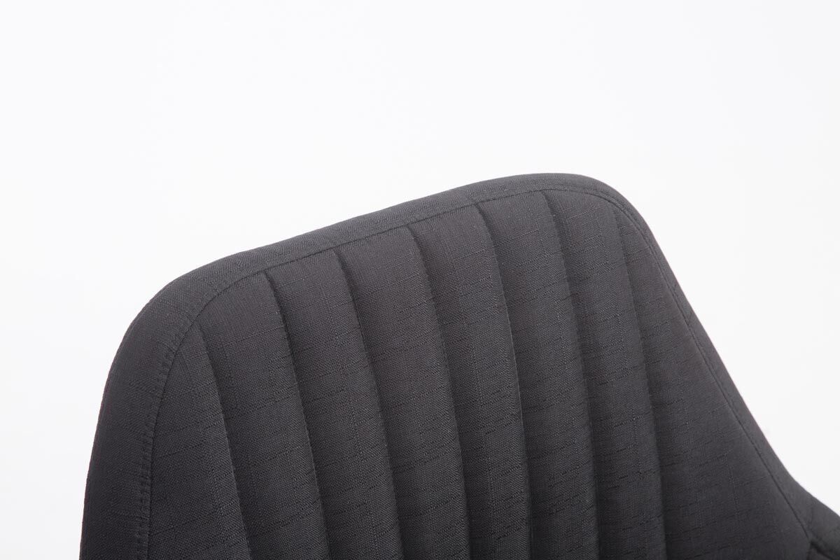 Stuhl Florian Stoff Weiß, schwarz