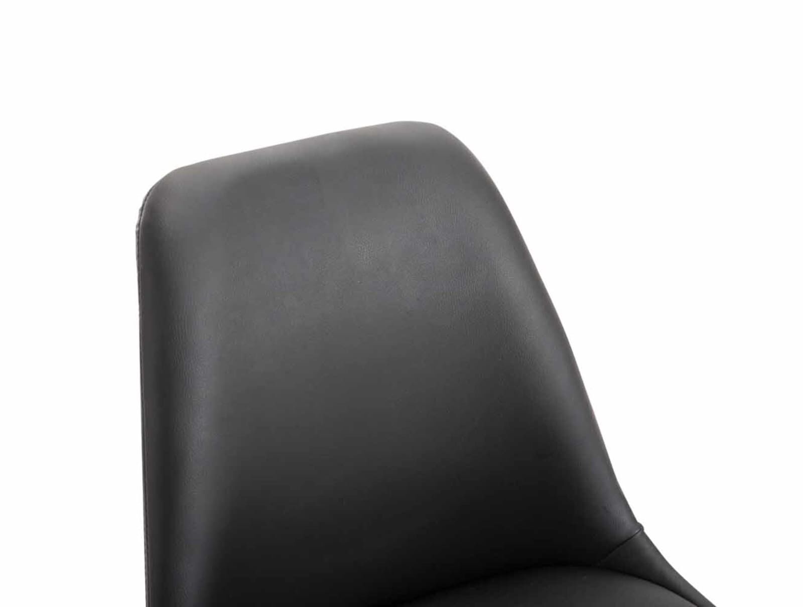 4er Set Esszimmerstühle Maverick B Kunstleder, schwarz