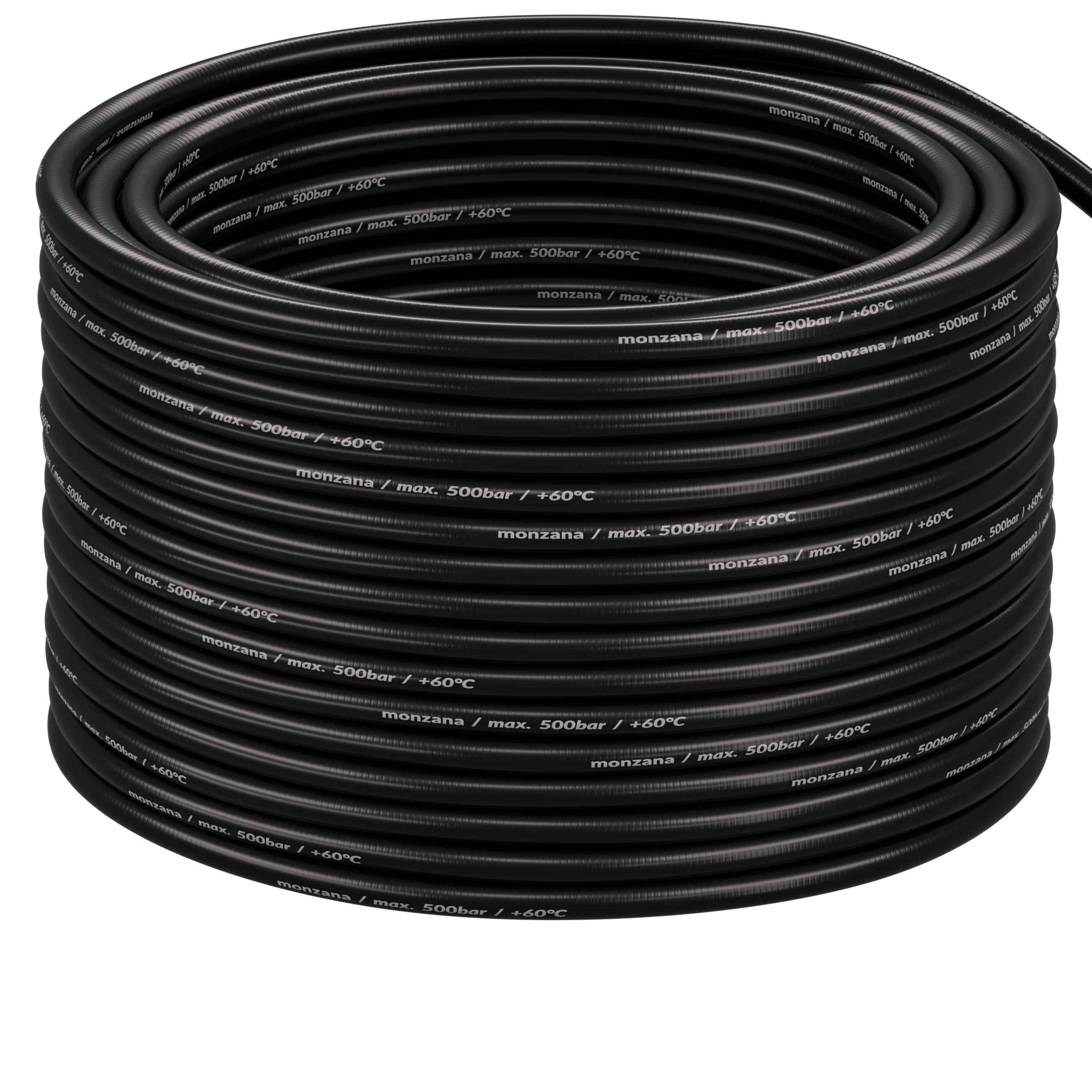 Rohrreinigungsset Premium 5-tlg Schwarz 30m