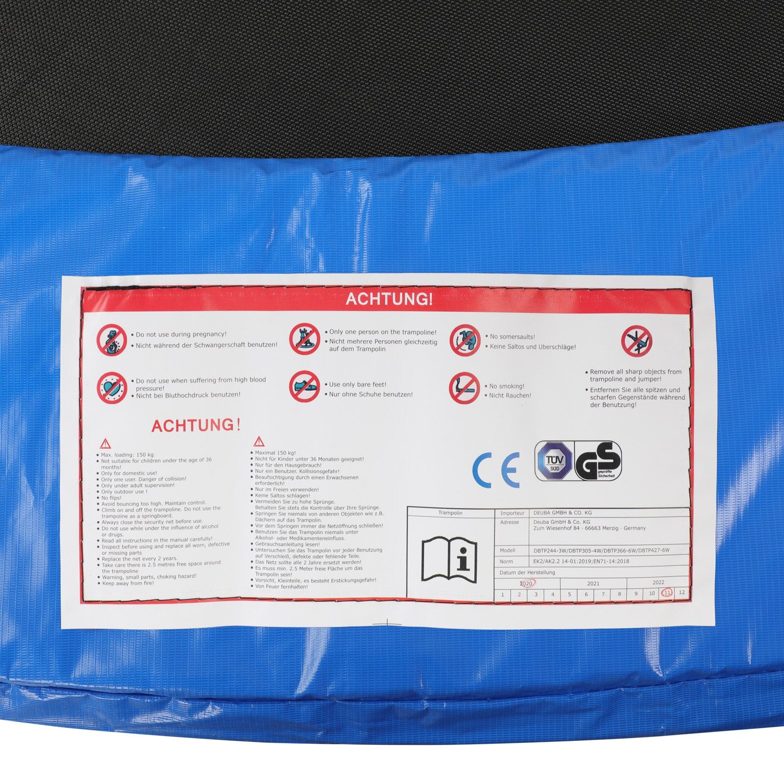 Trampolin Randabdeckung Ø426cm