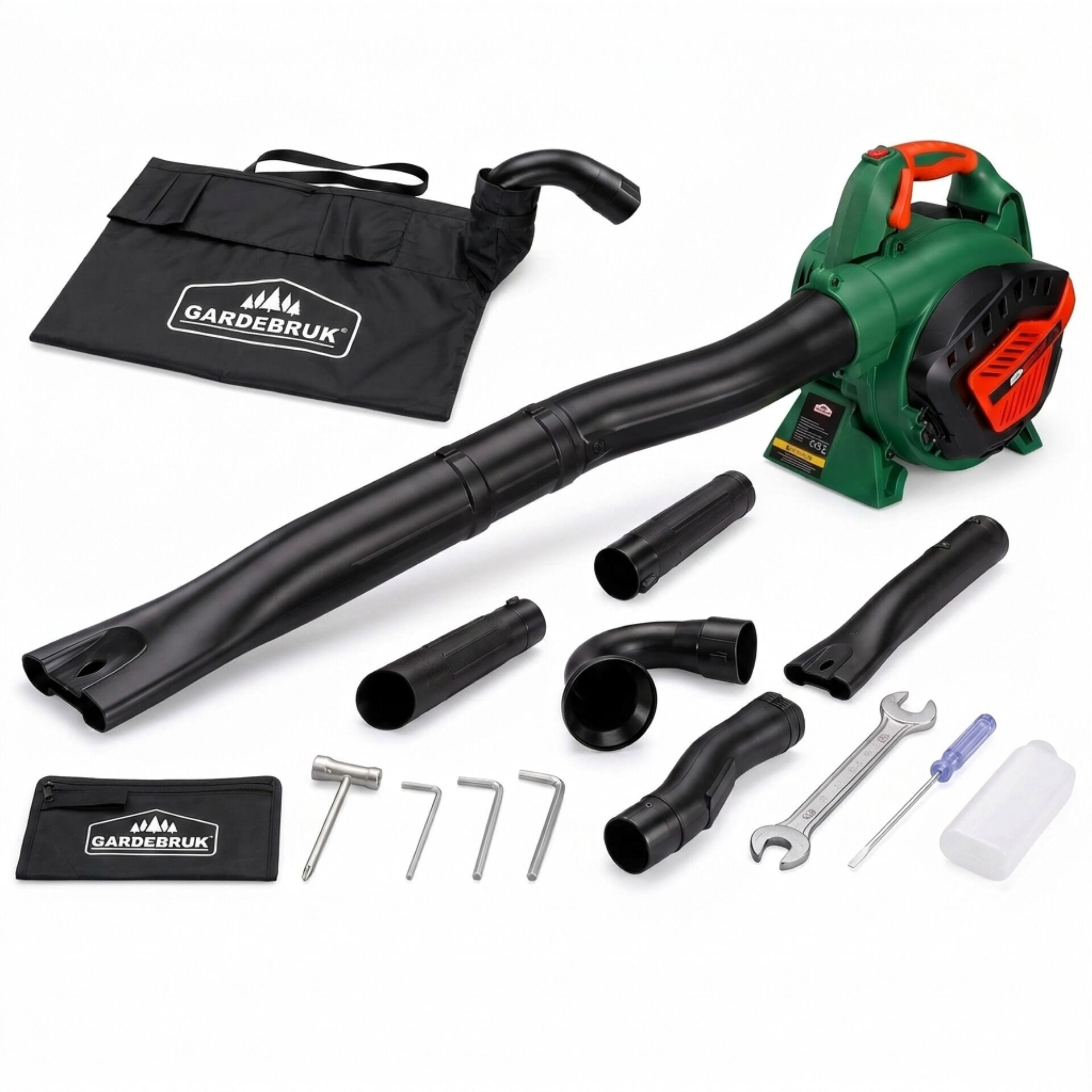 Benzin-Laubsauger 3in1 mit 45L Auffangsack