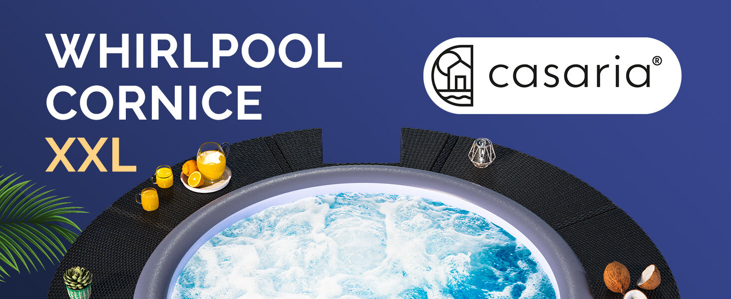 Polyrattan Pool Rahmen für LAY-Z-SPA