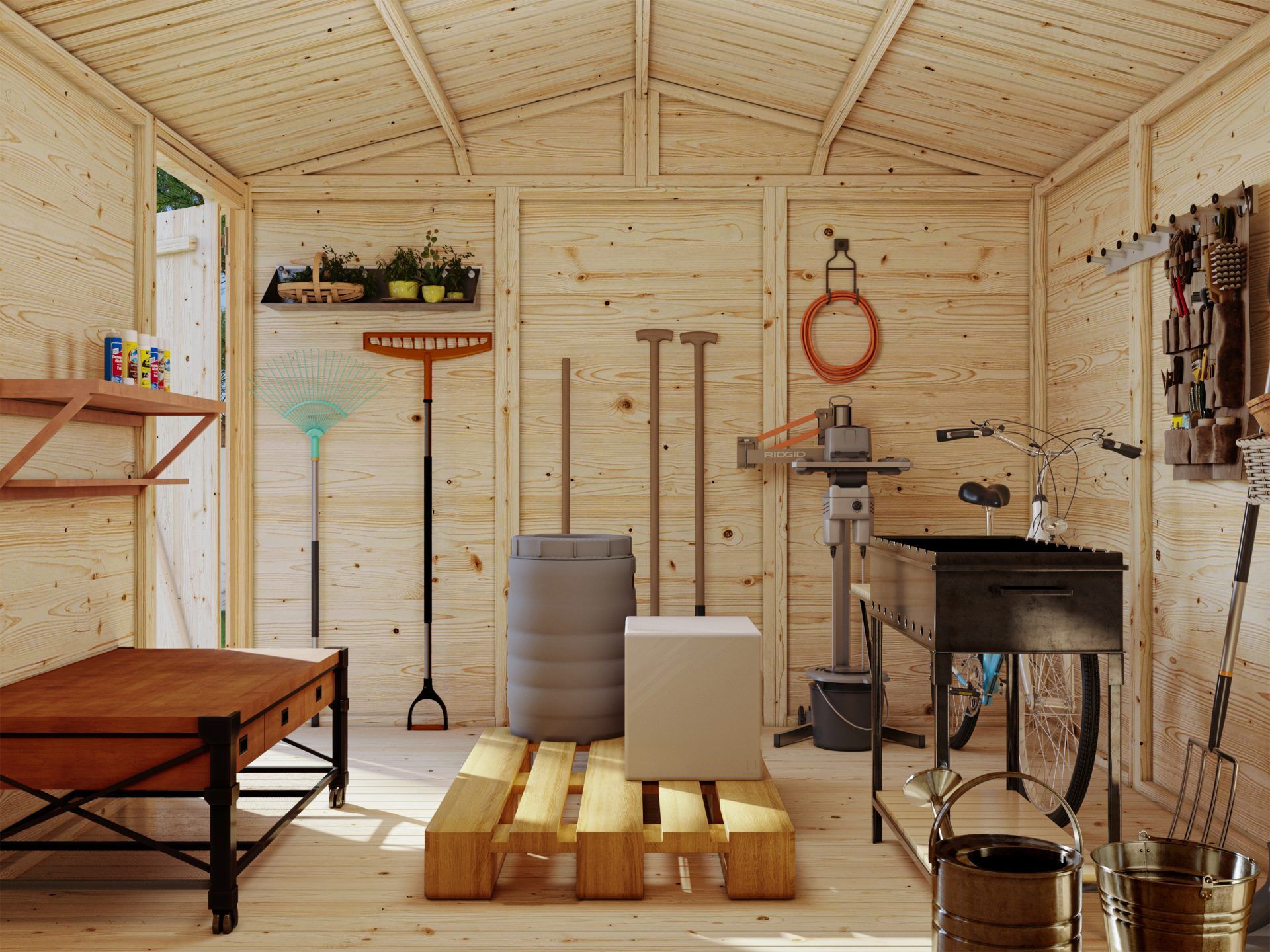 Palmako Gerätehaus Dan 14,7 m²