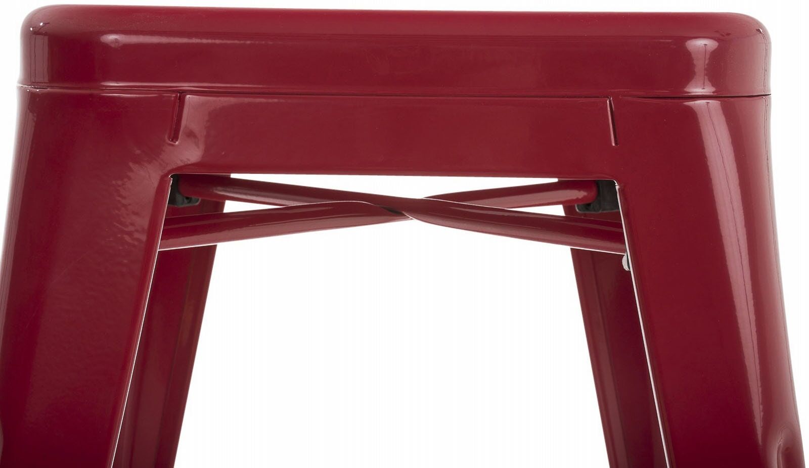 4er Set Hocker Armin, rot