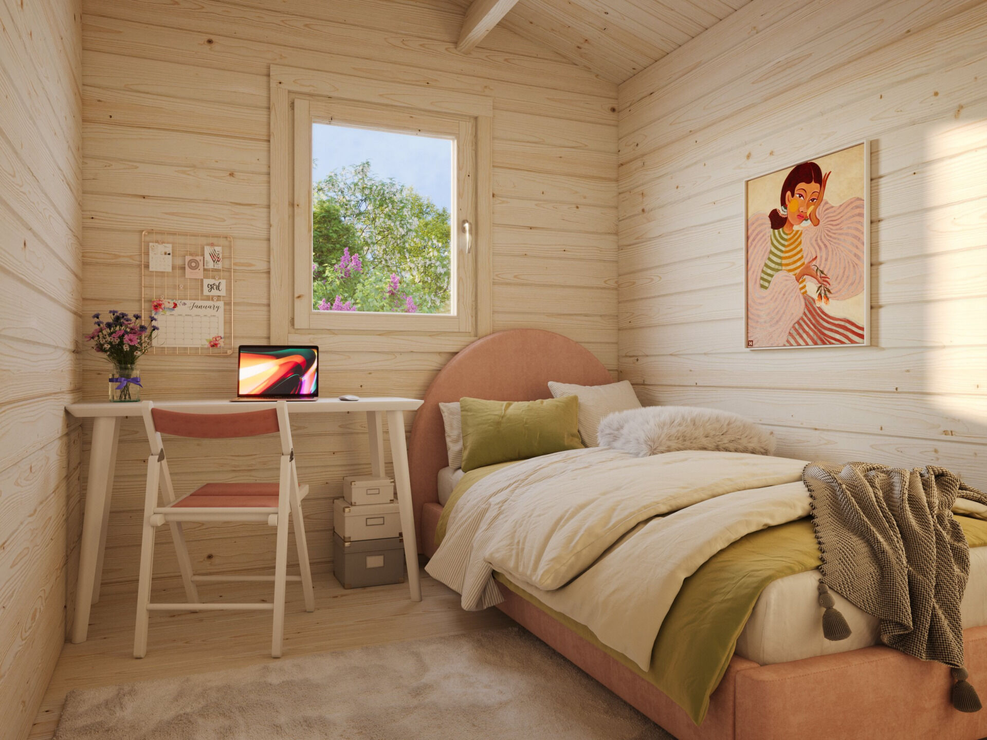 Palmako Ferienhaus Emily 39,2 m²