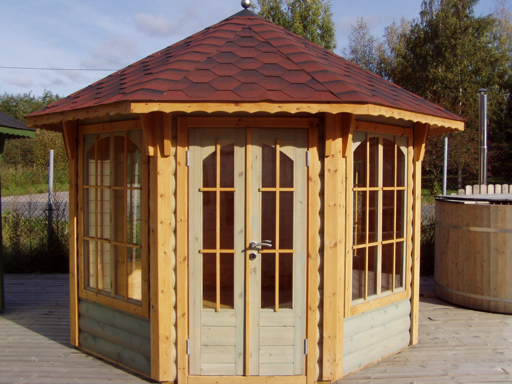 Pavillon Milano 7m2, schwarz