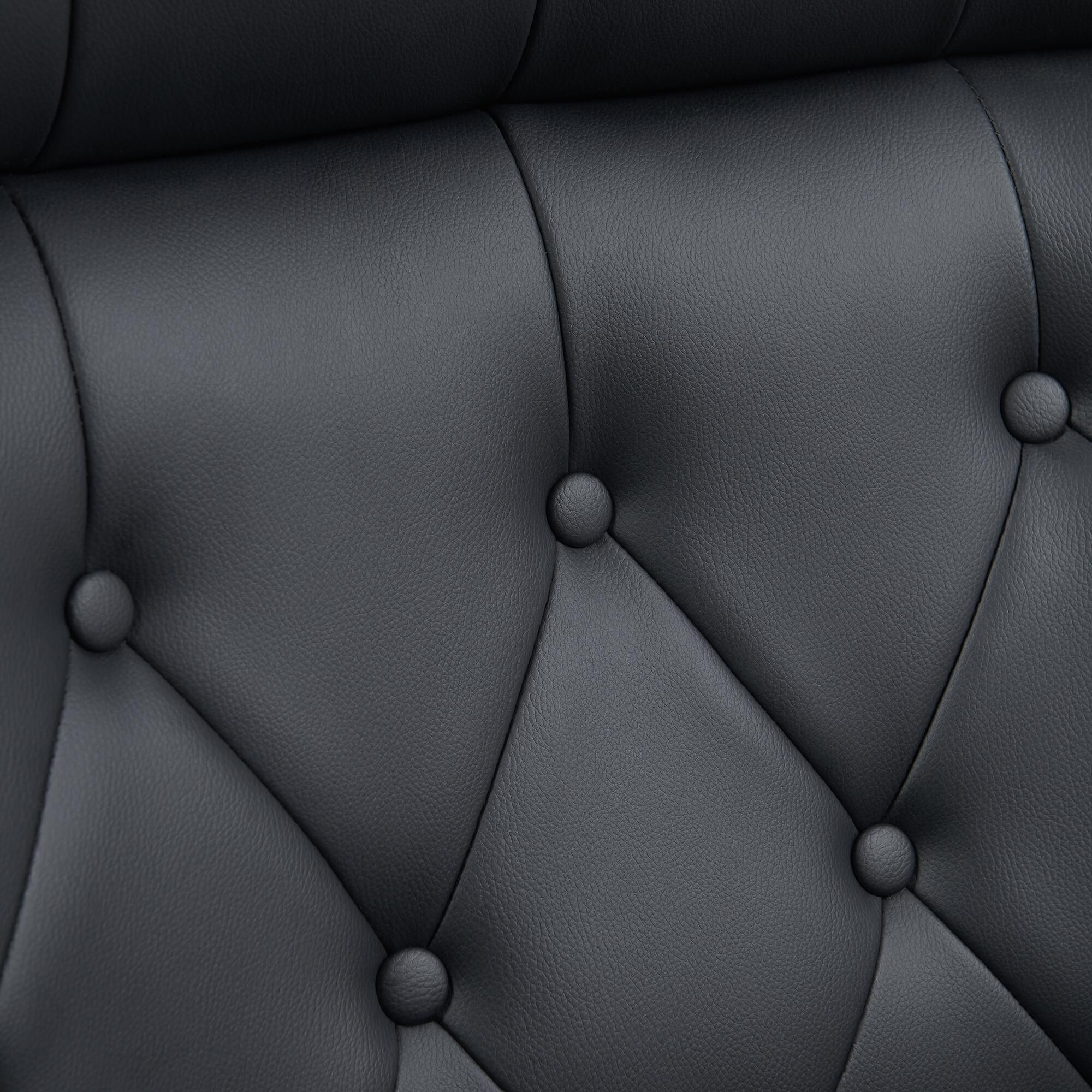 Bürostuhl Martil walnuss/schwarz, schwarz