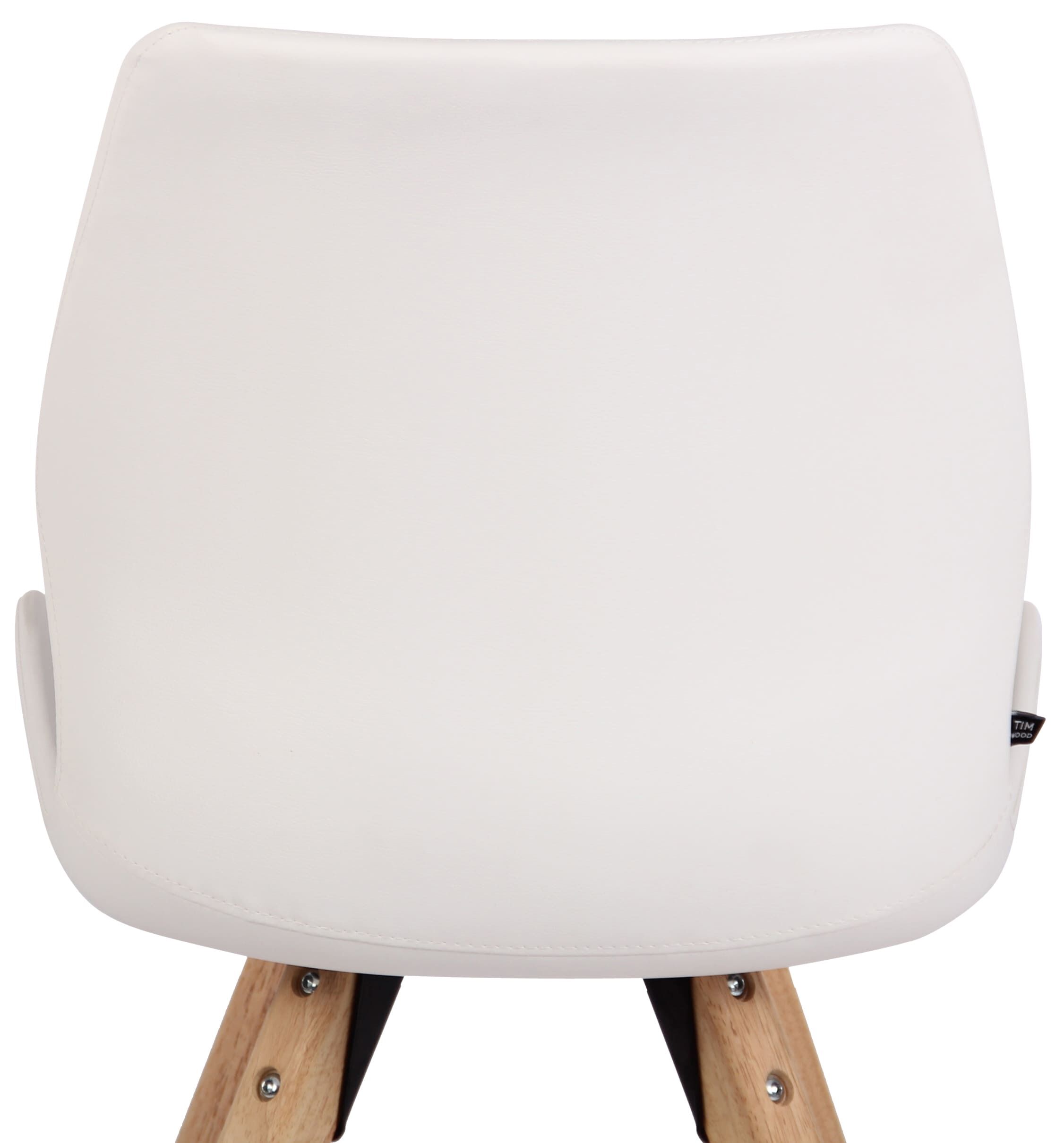 Stuhl Luna Kunstleder, weiß