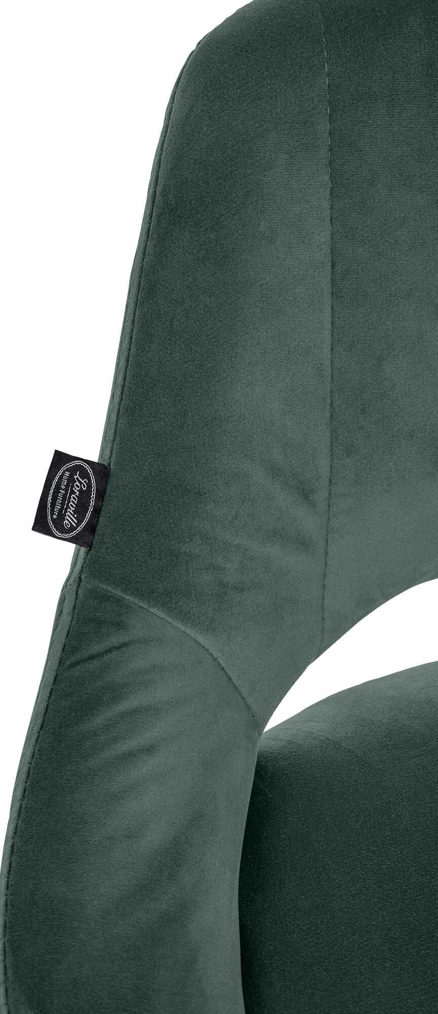 2er Set Barhocker Milet Samt W, grün