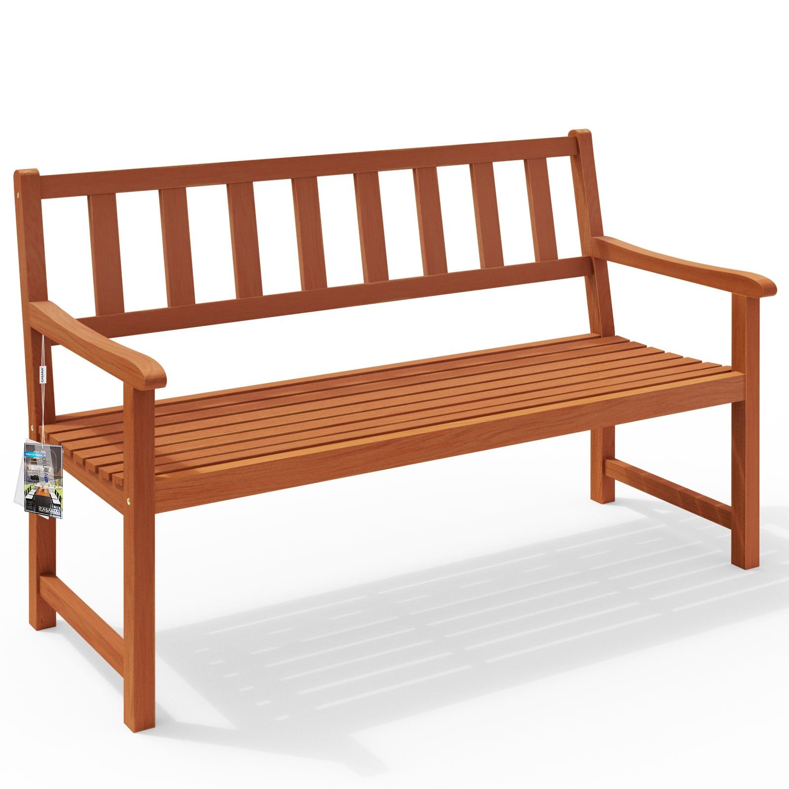 Gartenbank Kensington Akazienholz 120x90x50-58cm