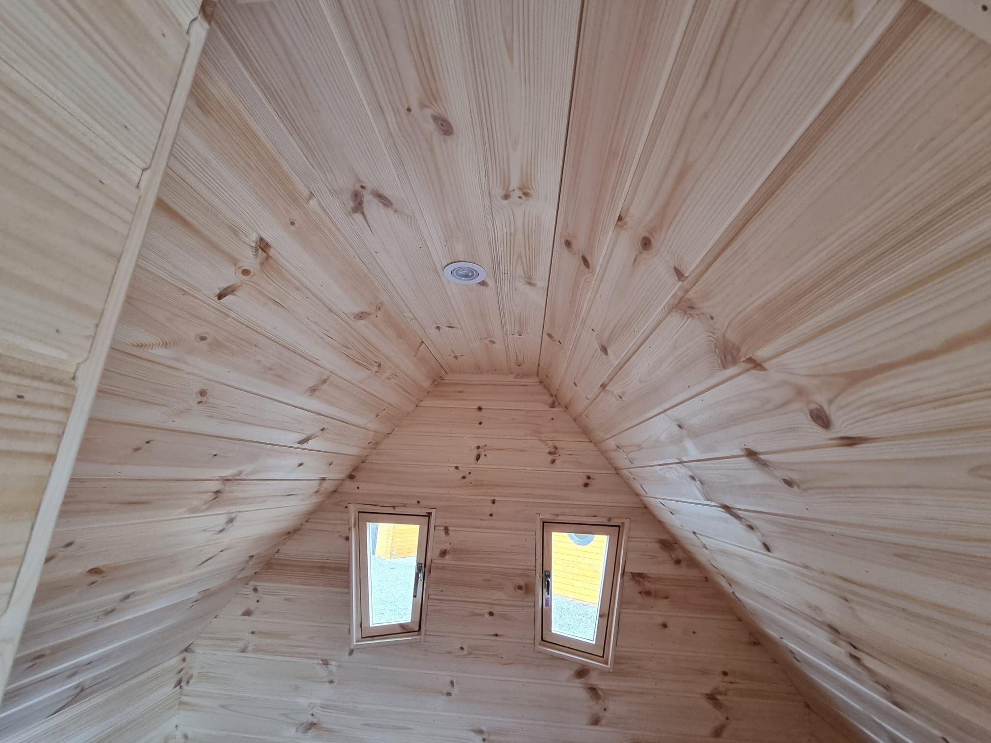 Campinghaus Tinyhaus Waldhütte Nordic 2, Rot