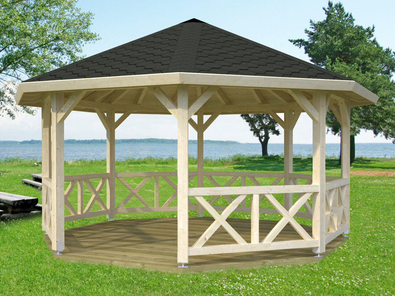Palmako Pavillon Betty 18,0 m²