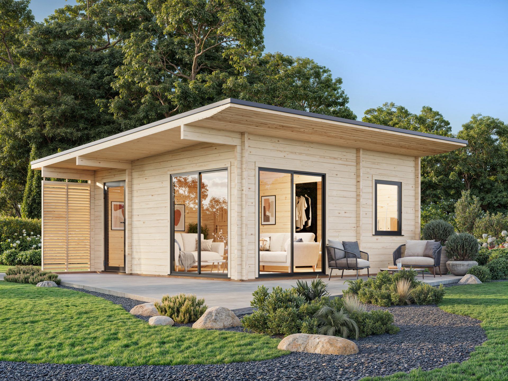 Palmako Ferienhaus Cecilia 27,2 m2