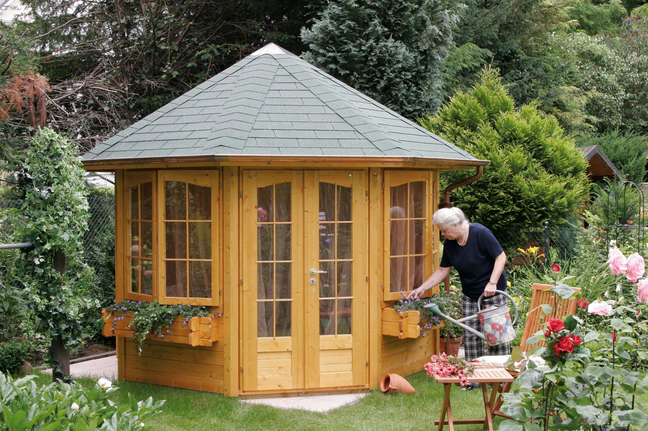 Pavillon Milano 7m2, schwarz
