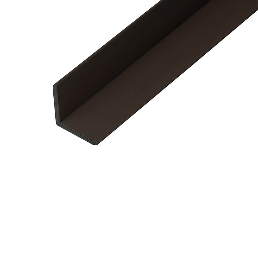 WPC Abschlussleiste für Fassadenverkleidung VIRO Nussbaum - 10er Set