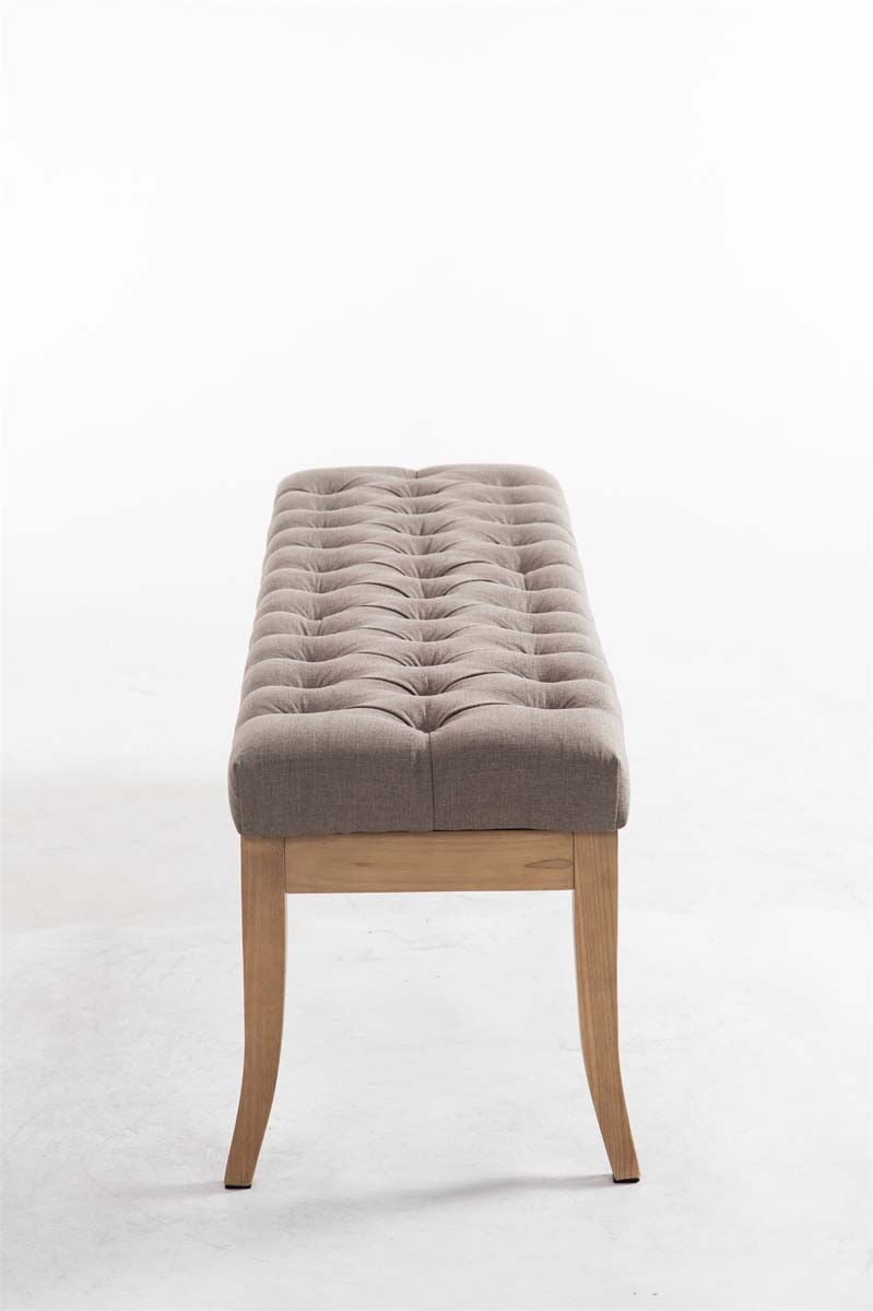 Sitzbank Ramses Stoff antik-hell 150, taupe