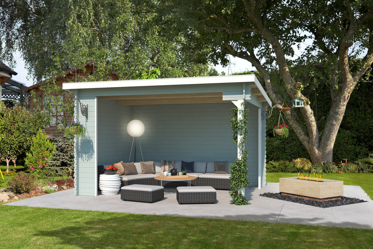Lasita Maja Pultdach Gartenpavillon Buffalo 380