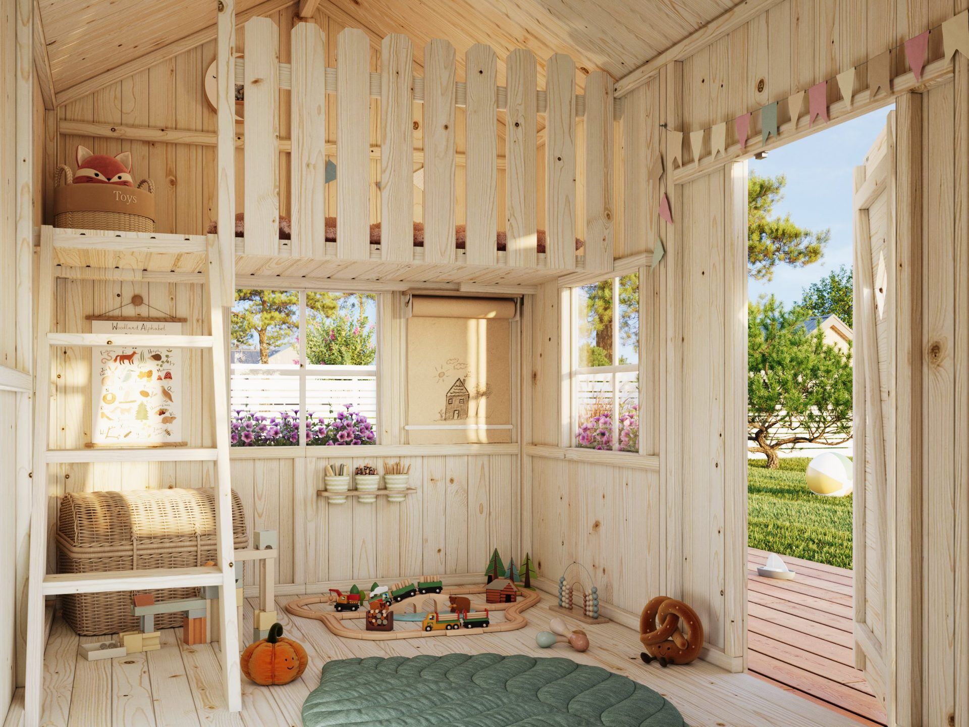 Palmako Kinderspielhaus Grete 3,7 m²