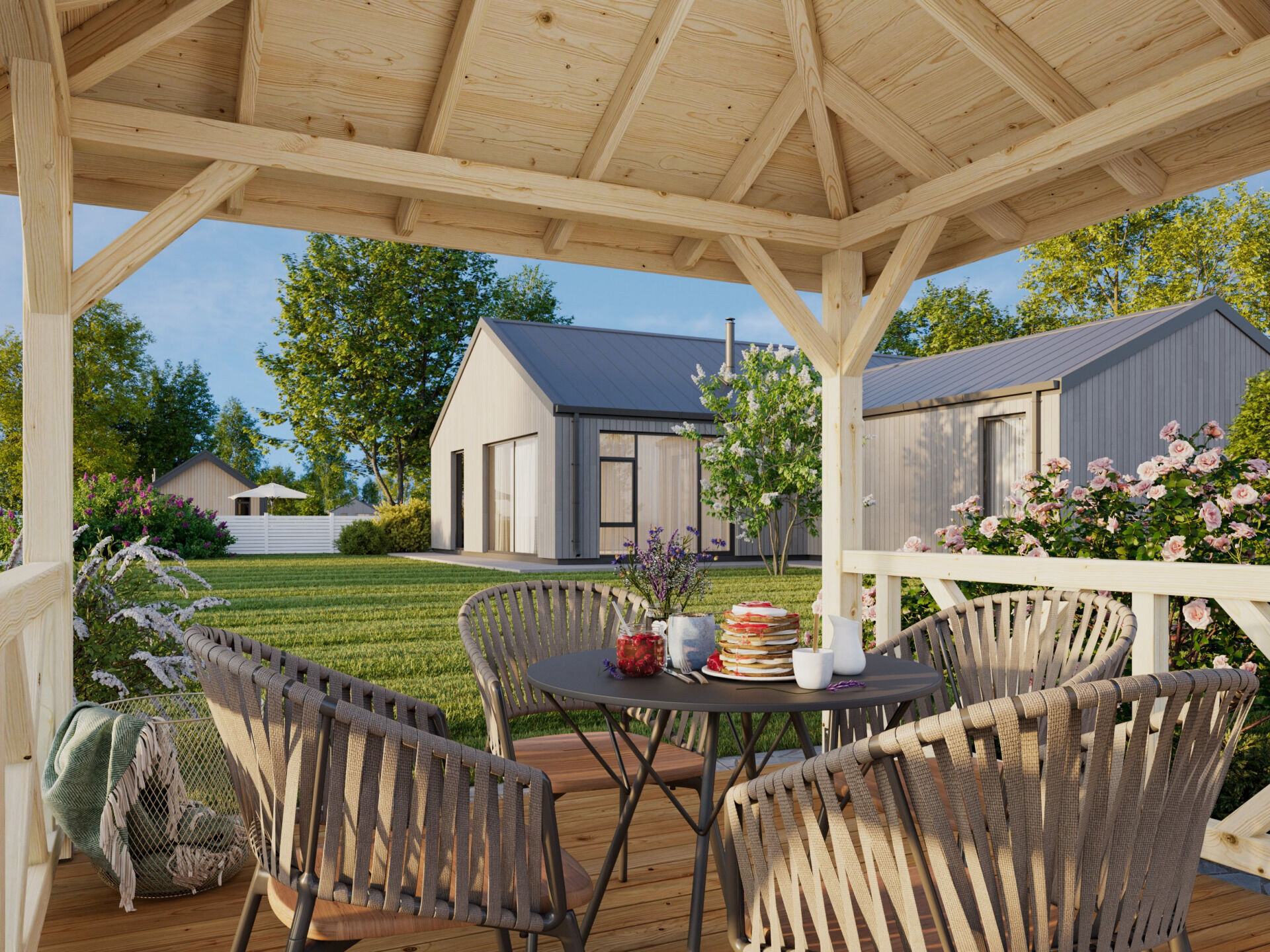 Palmako Pavillon Betty 9,0 m²