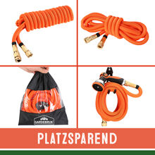Gartenschlauch Orange 30m flexibel