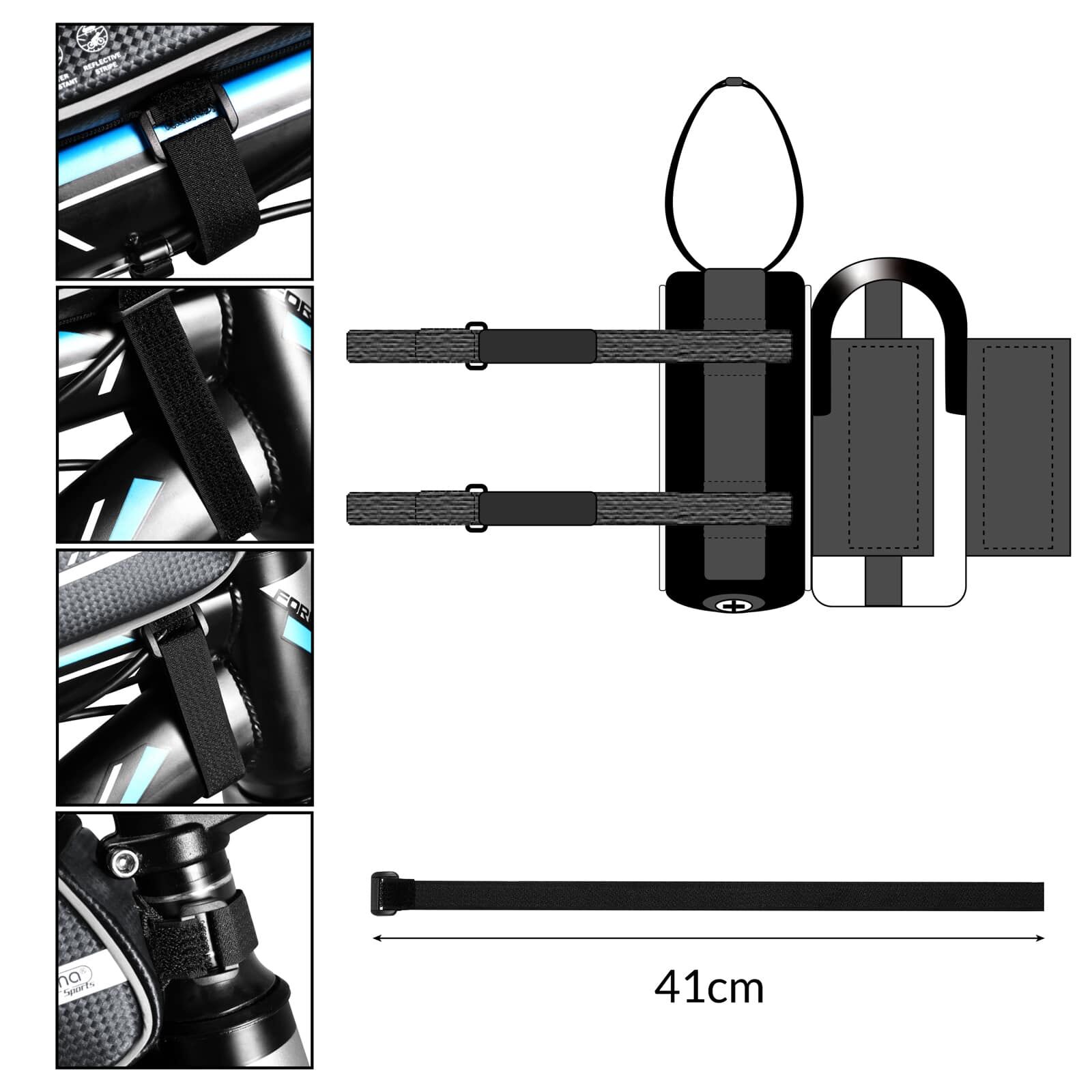 Fahrradtasche Titan 20x11,5x11cm
