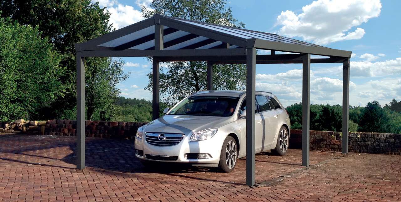 Satteldach Carport