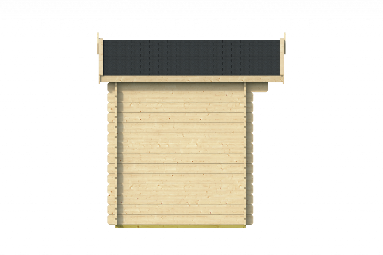 Blockhütte Gartenhaus Anja