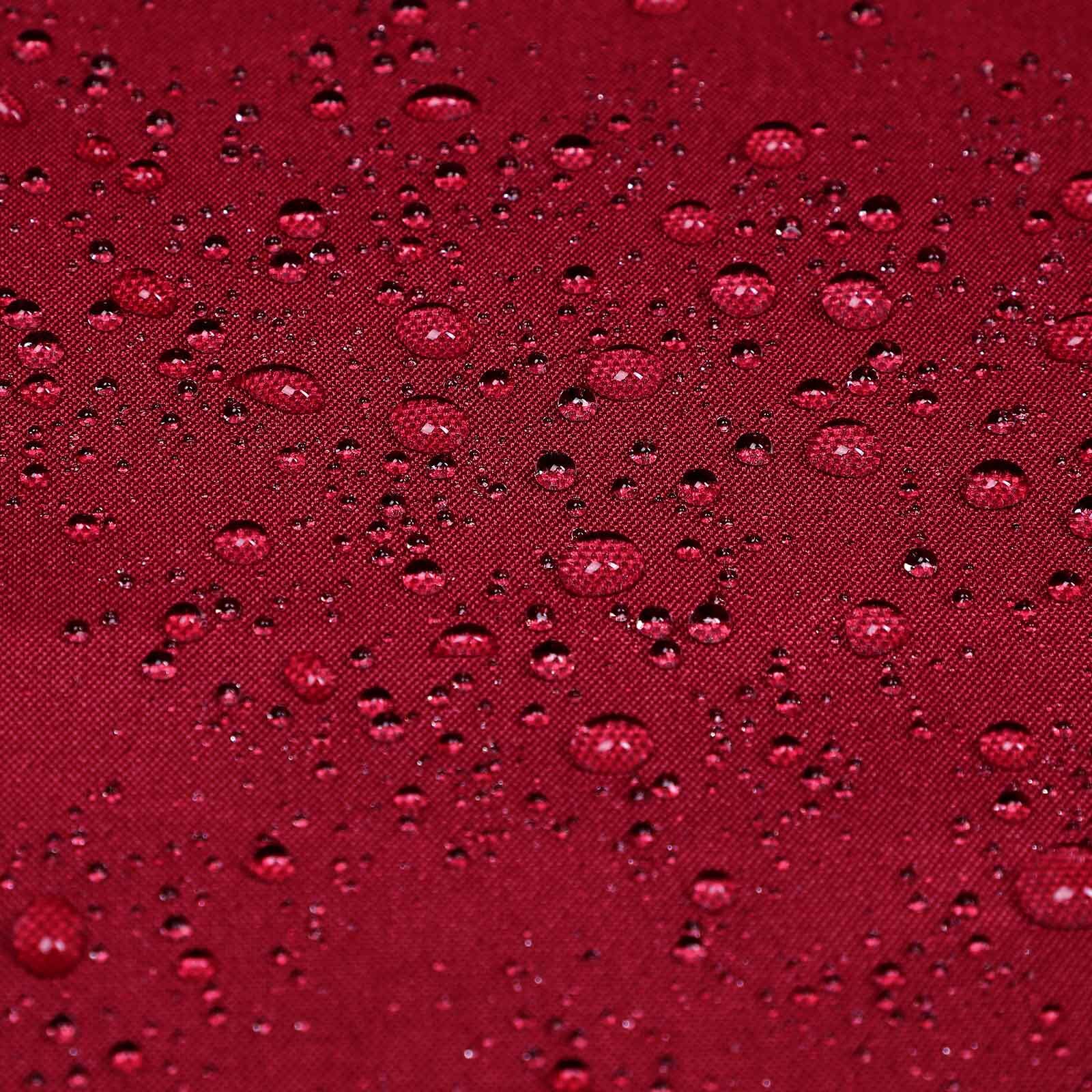 Abdeckung Ampelschirm Sonnenschirm Rot 3m