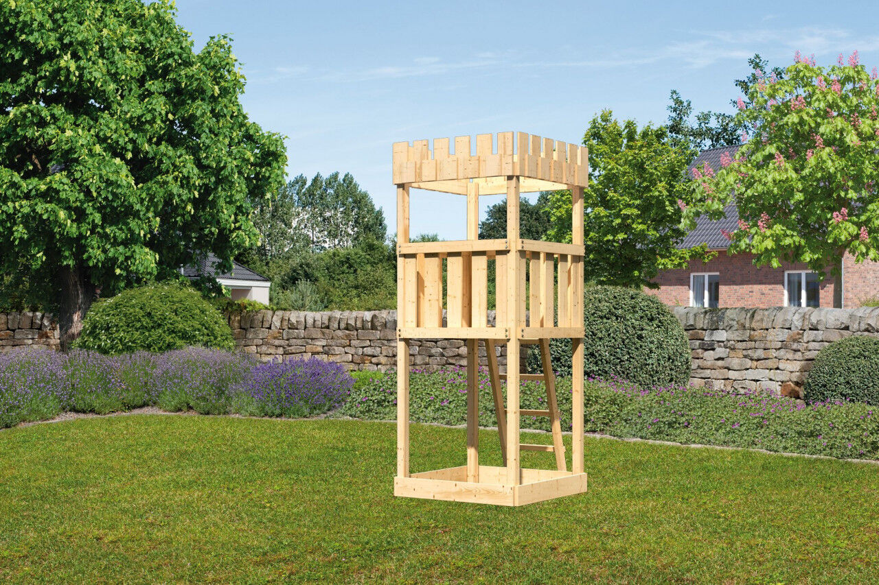 Spielturm Ritterburg natur