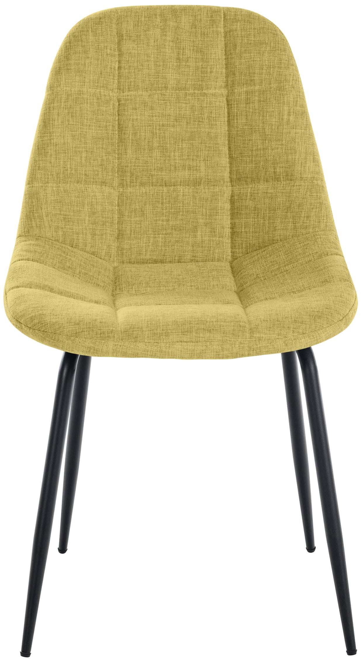 2er Set Stuhl Tom Stoff, hellgrün