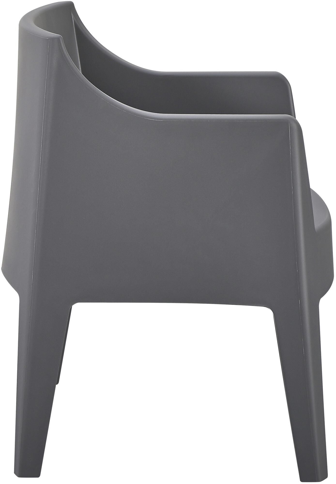 4er Set Stühle Bartal, dunkelgrau