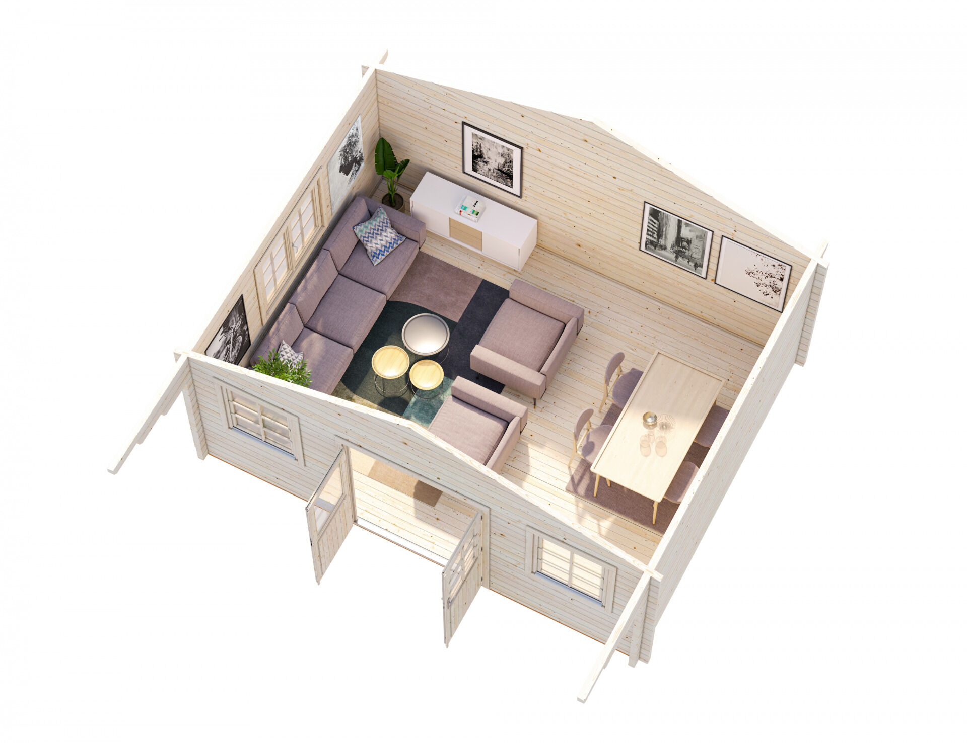 Palmako Gartenhaus Helena 24,6 m²