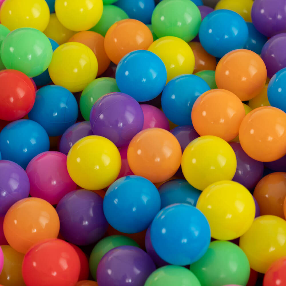 Spielbälle für Bällebad SPIN – 120 Stück Bunt