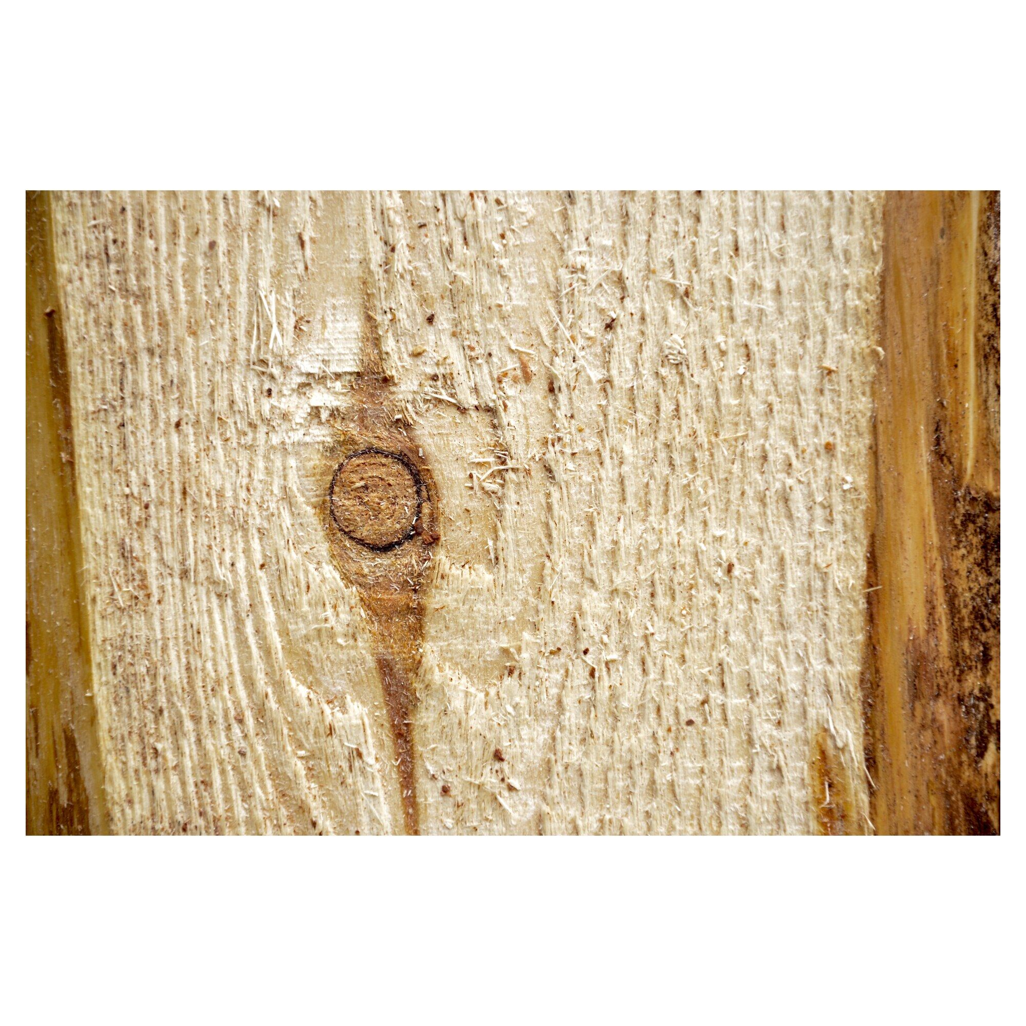 JÜTLAND-Serie Lärche, 180 x 180 cm, Riegel 30/80 mm, Bretter sägerau ca. 20mm mit Baumkante