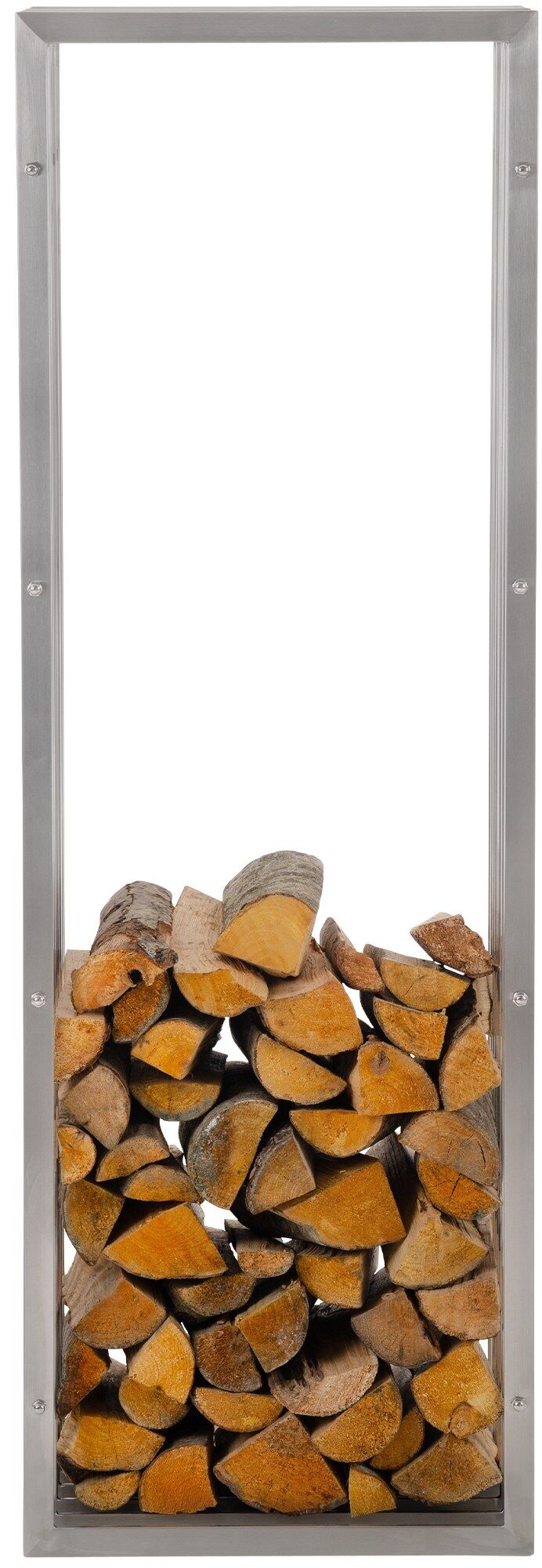Kaminholzständer Irving 40x50x150, edelstahl