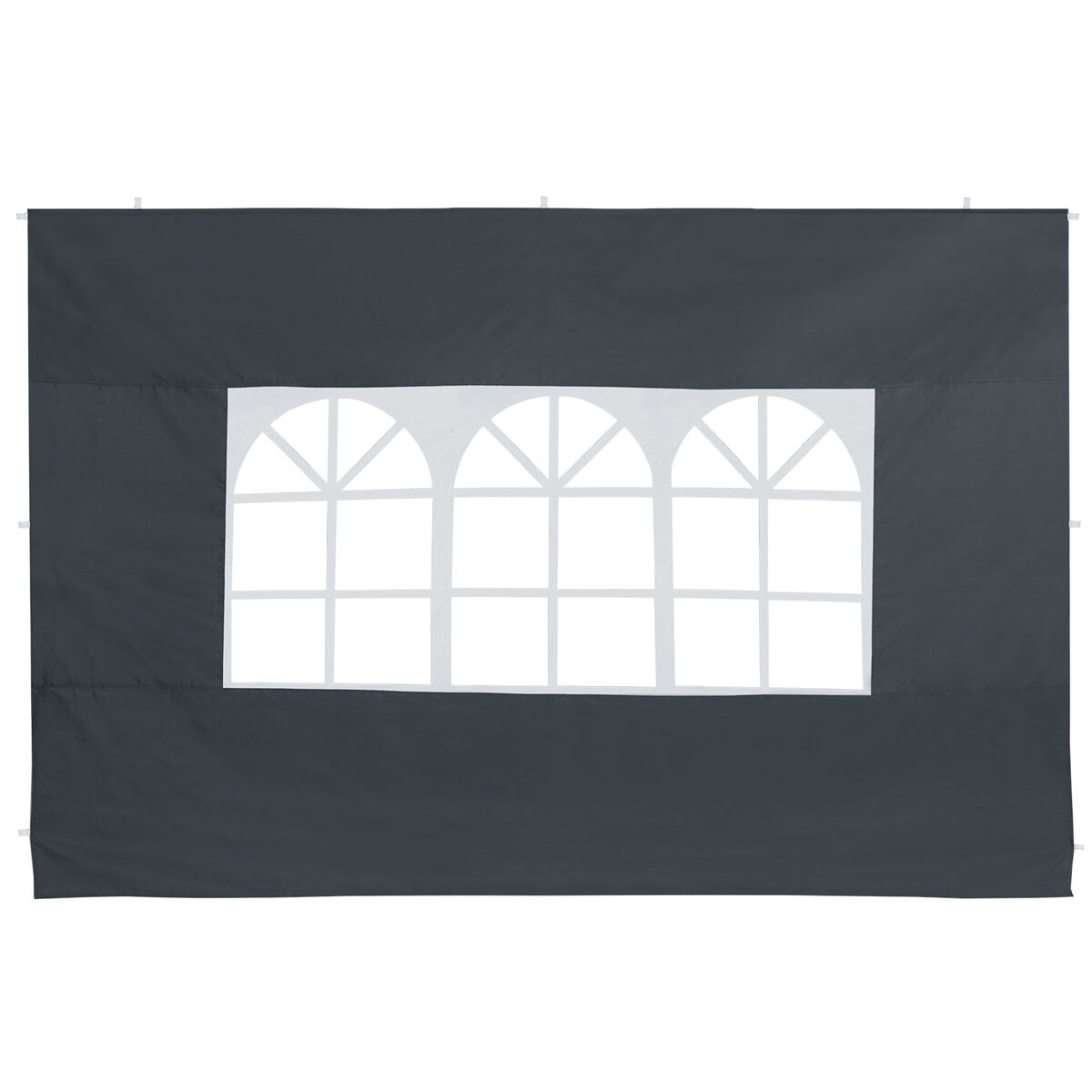 Seitenwände Faltpavillon 2er-Set Anthrazit 3x2m