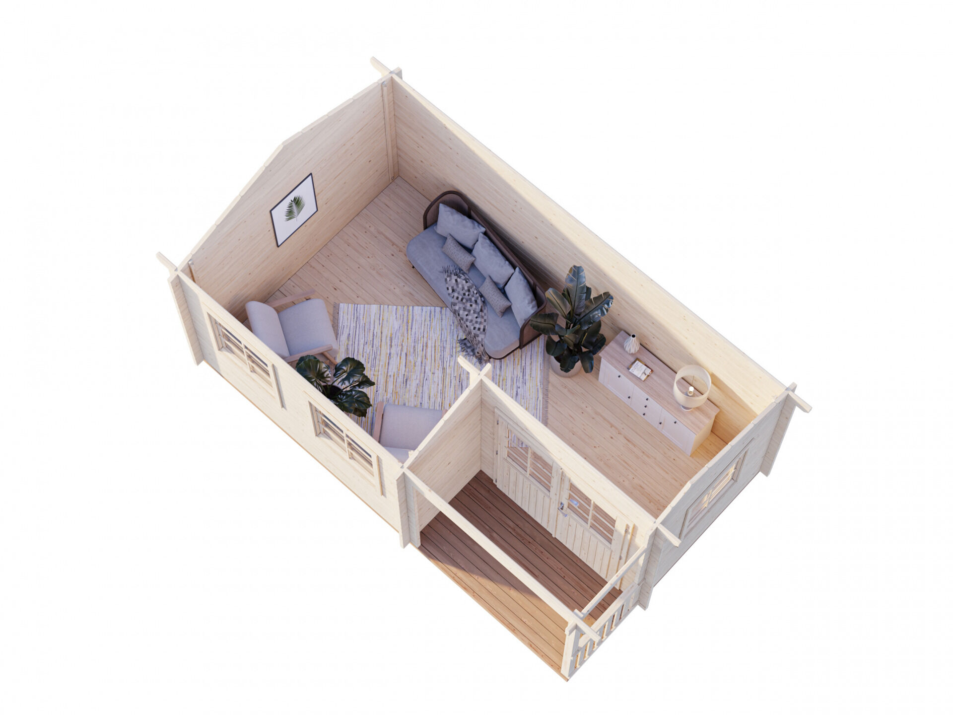Palmako Gartenhaus Susanna 12,4 m²