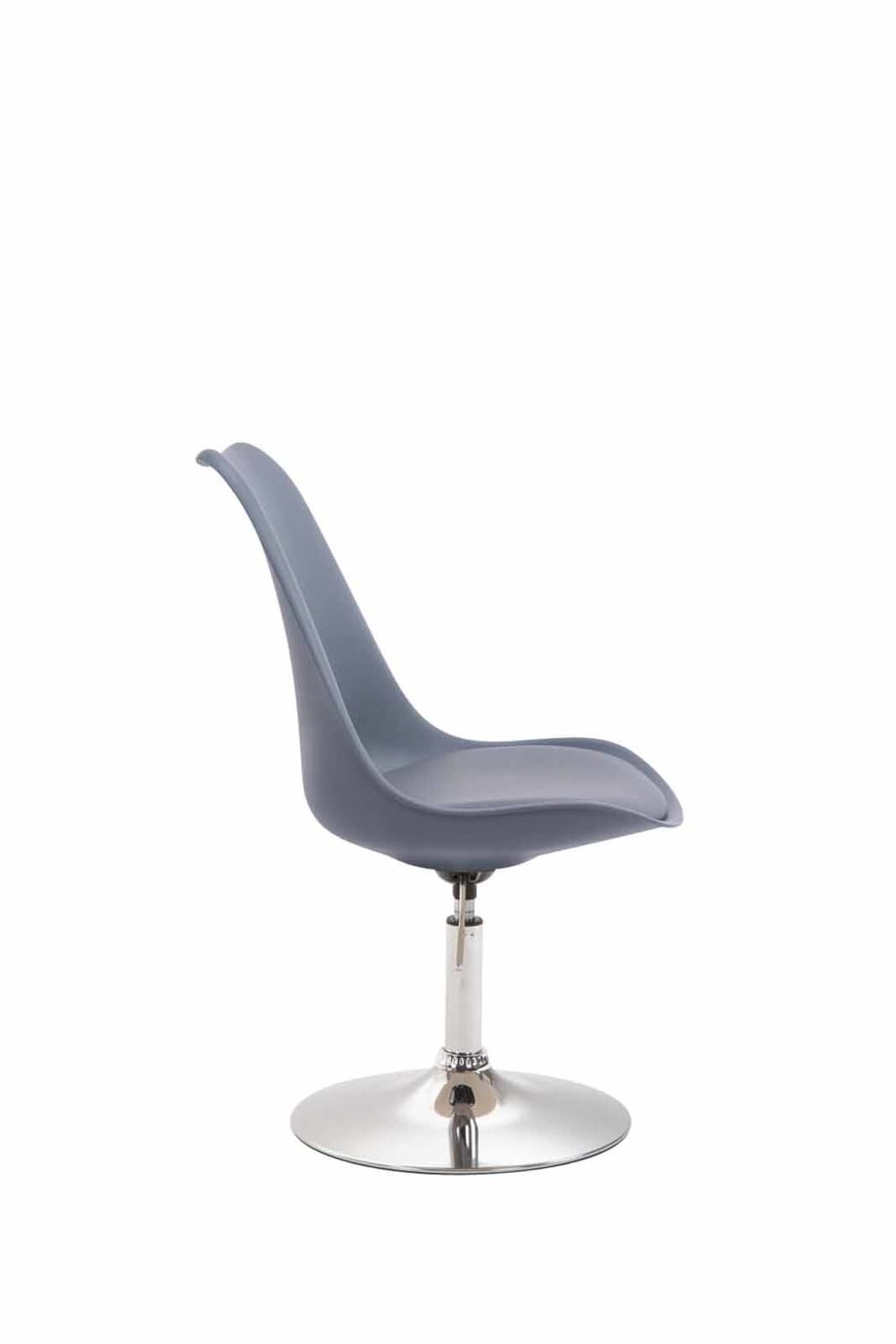 4er Set Esszimmerstühle Maverick C Kunststoff, grau
