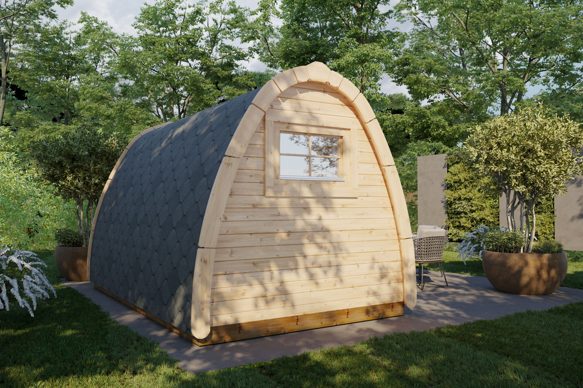 Camping Pod Helsinki 240x400, Bausatz